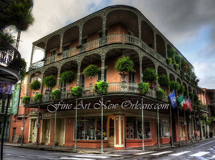 Corner Of St. Philip And Royal Street